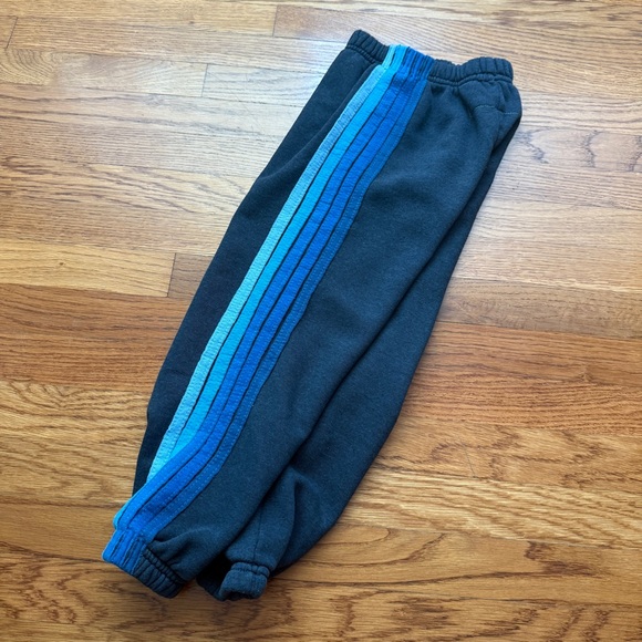 Aviator Nation blue rainbow stripe jacket and pants 4 - Picture 8 of 10